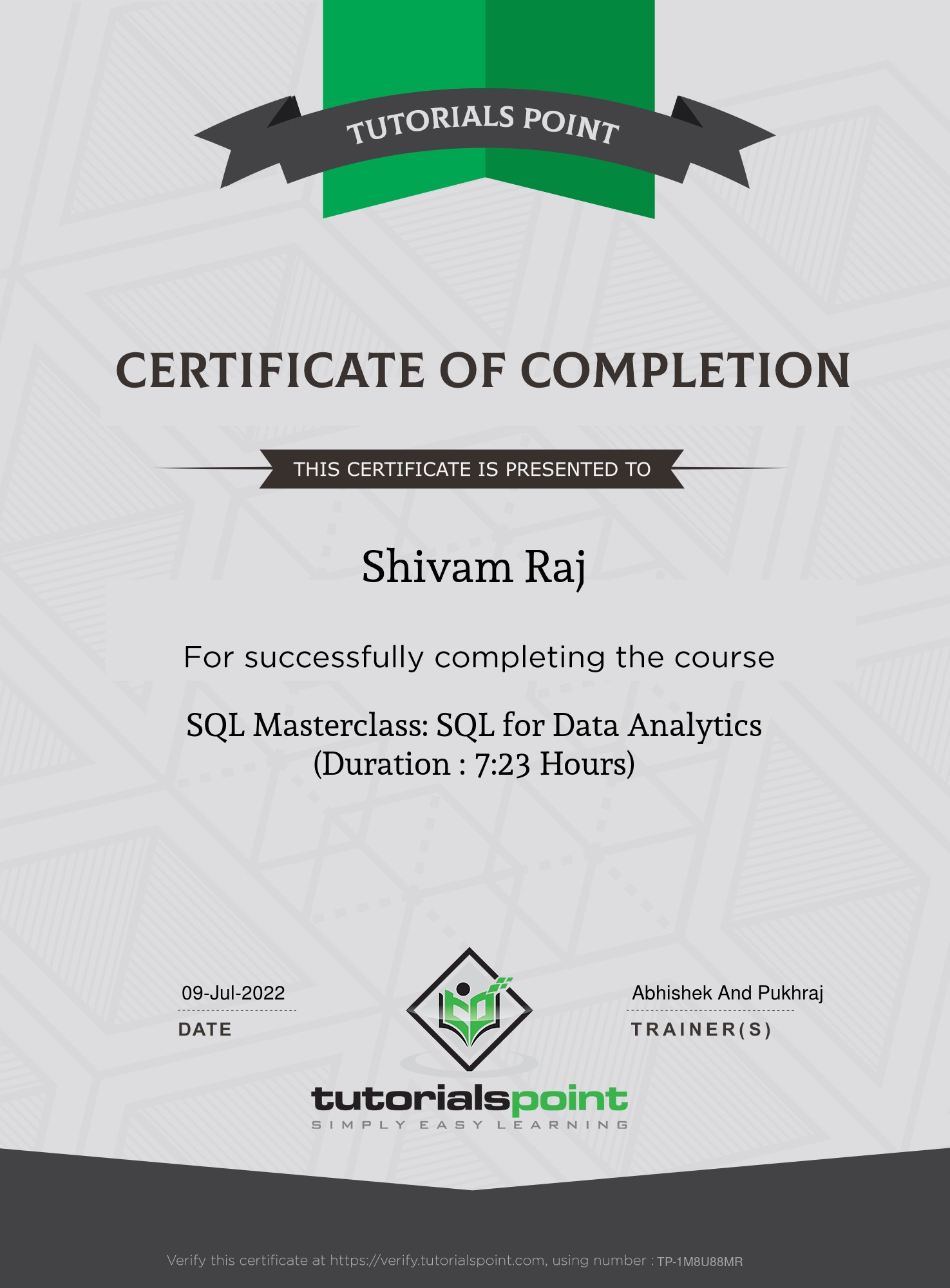 SQL Masterclass: SQL for Data Analytics