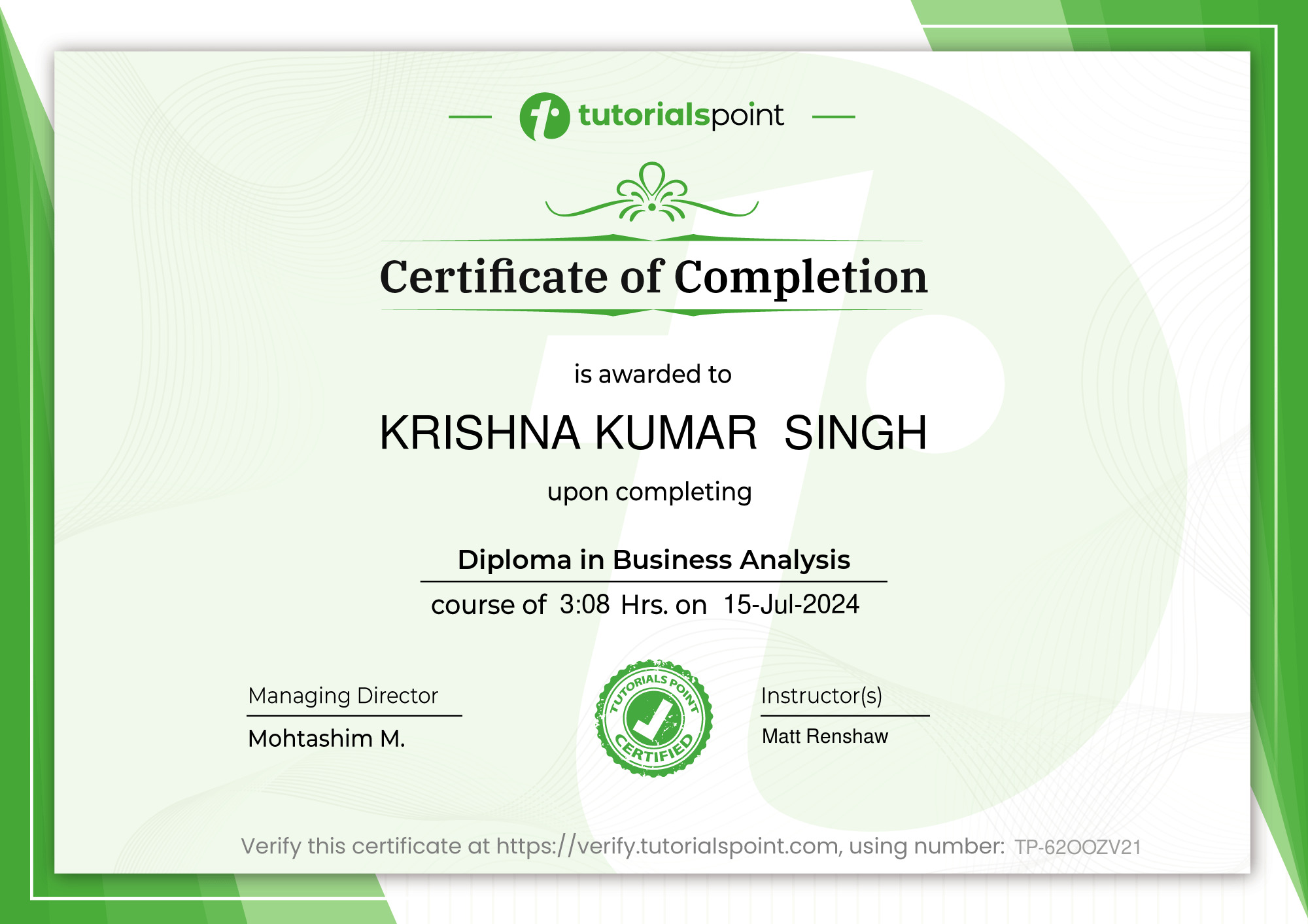 Diploma in Business Analysis