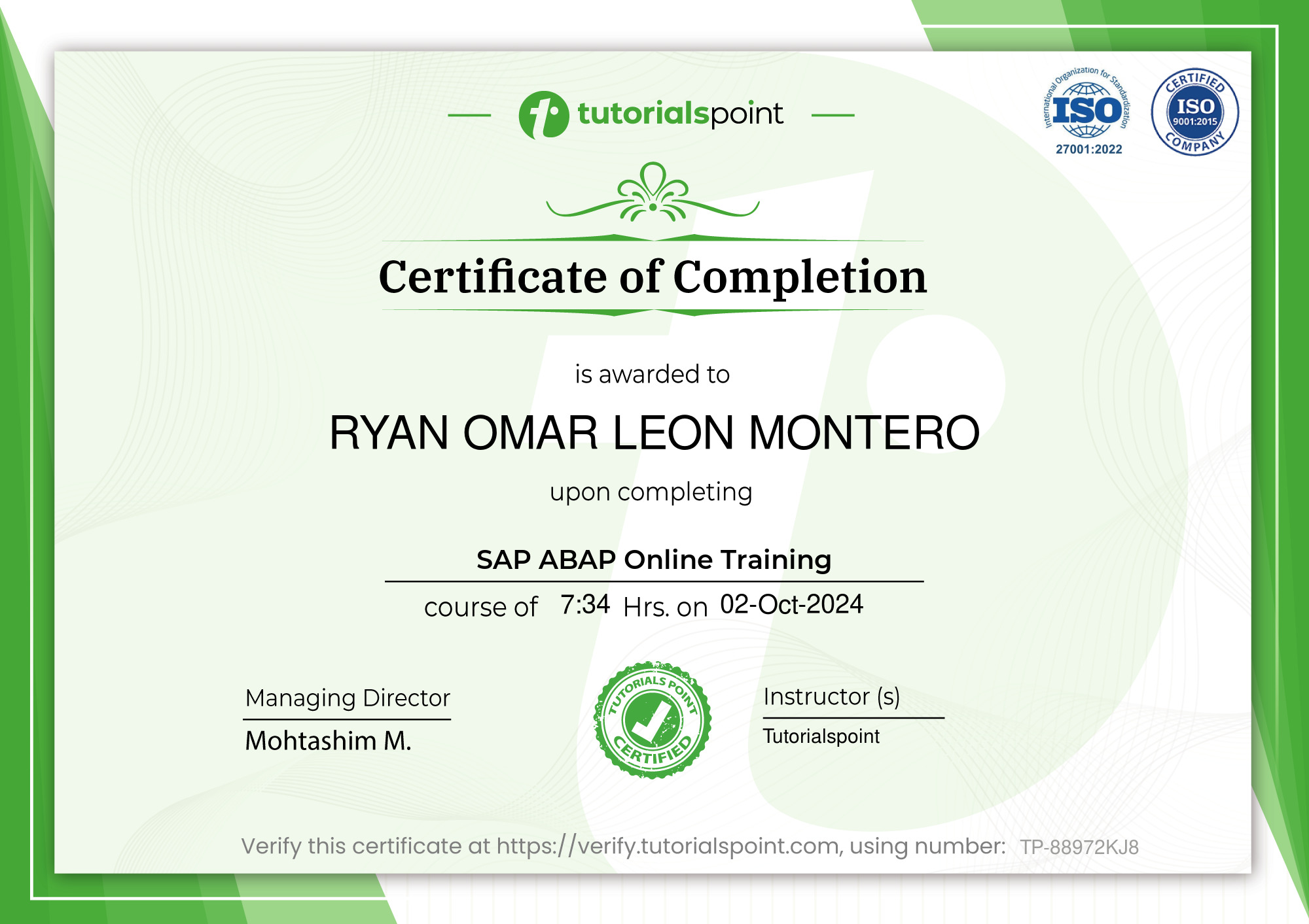 SAP ABAP Online Training
