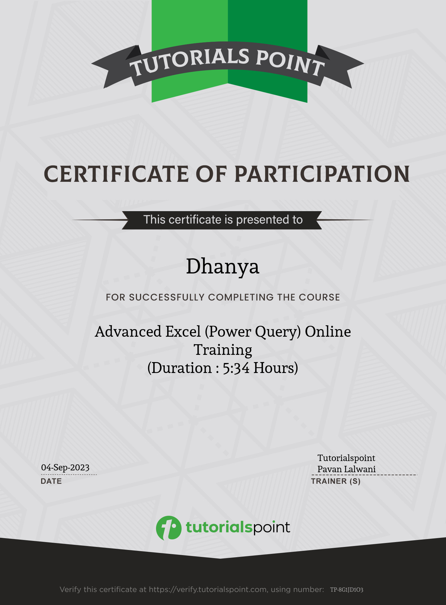 Advanced Excel (Power Query) Training Course
