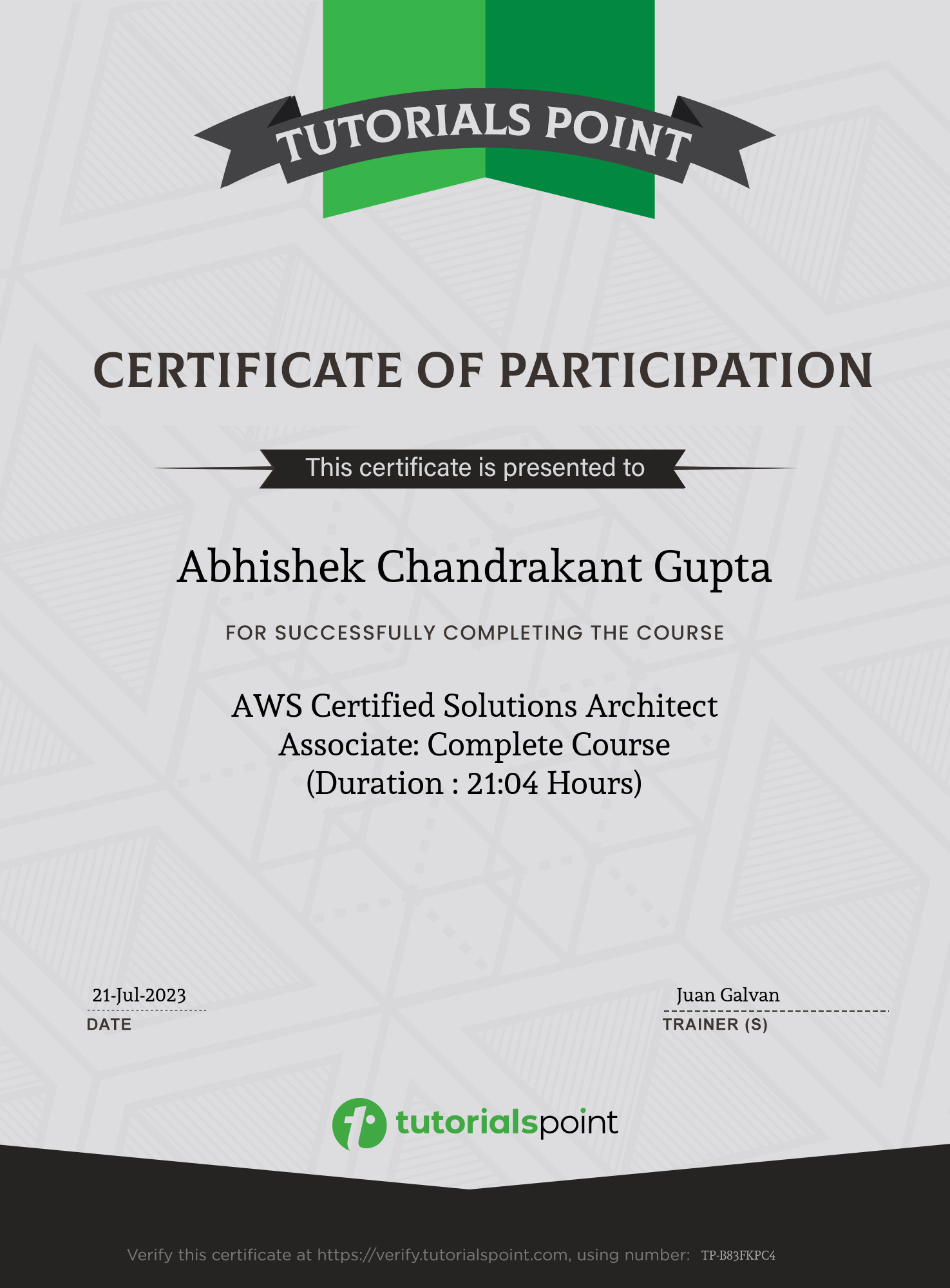 AWS Certified Solutions Architect Associate: Complete Course