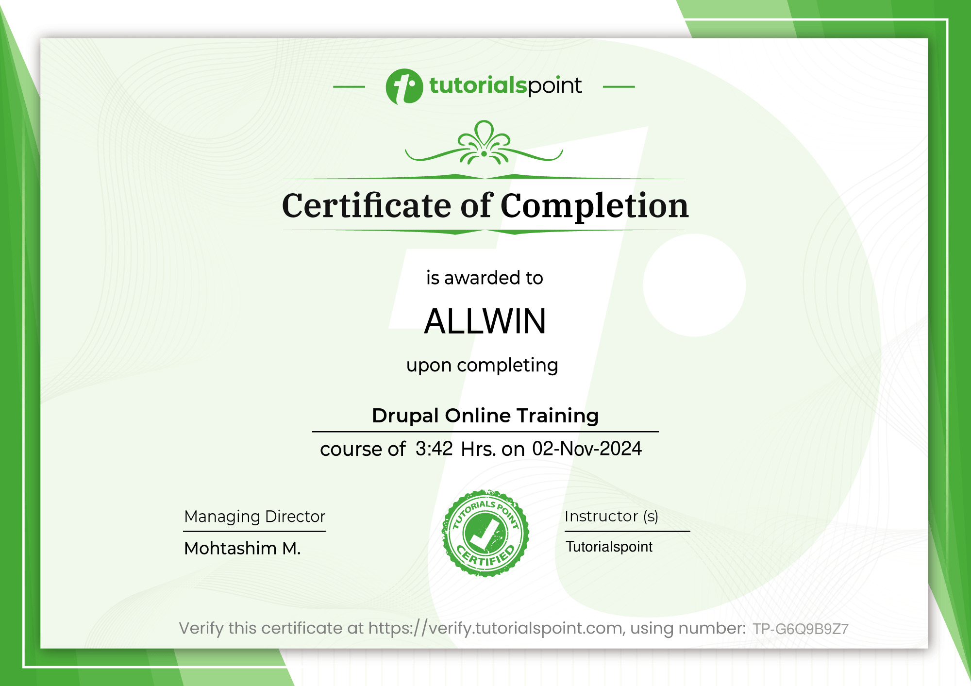 Drupal Online Training