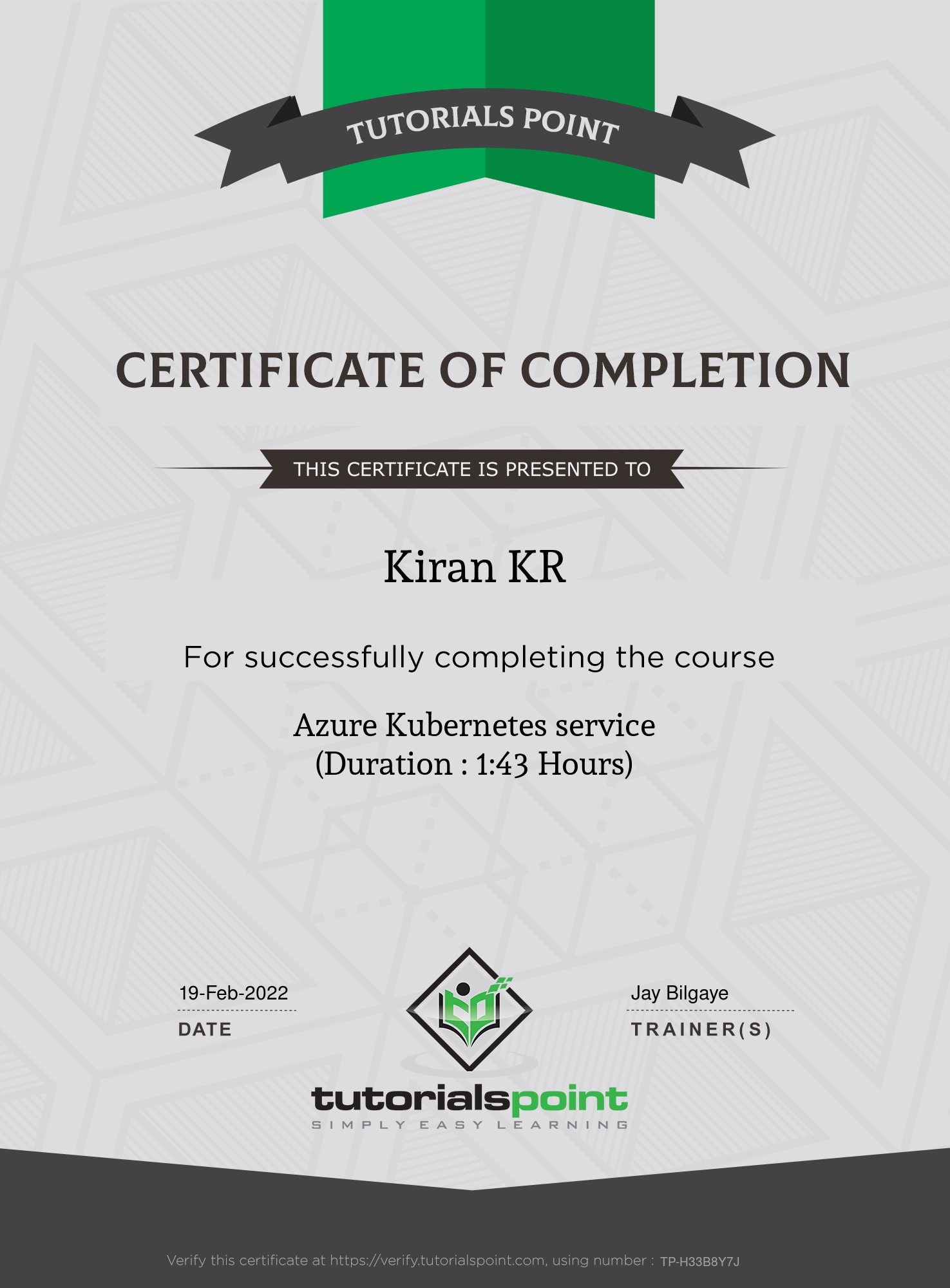 Azure Kubernetes Service Training