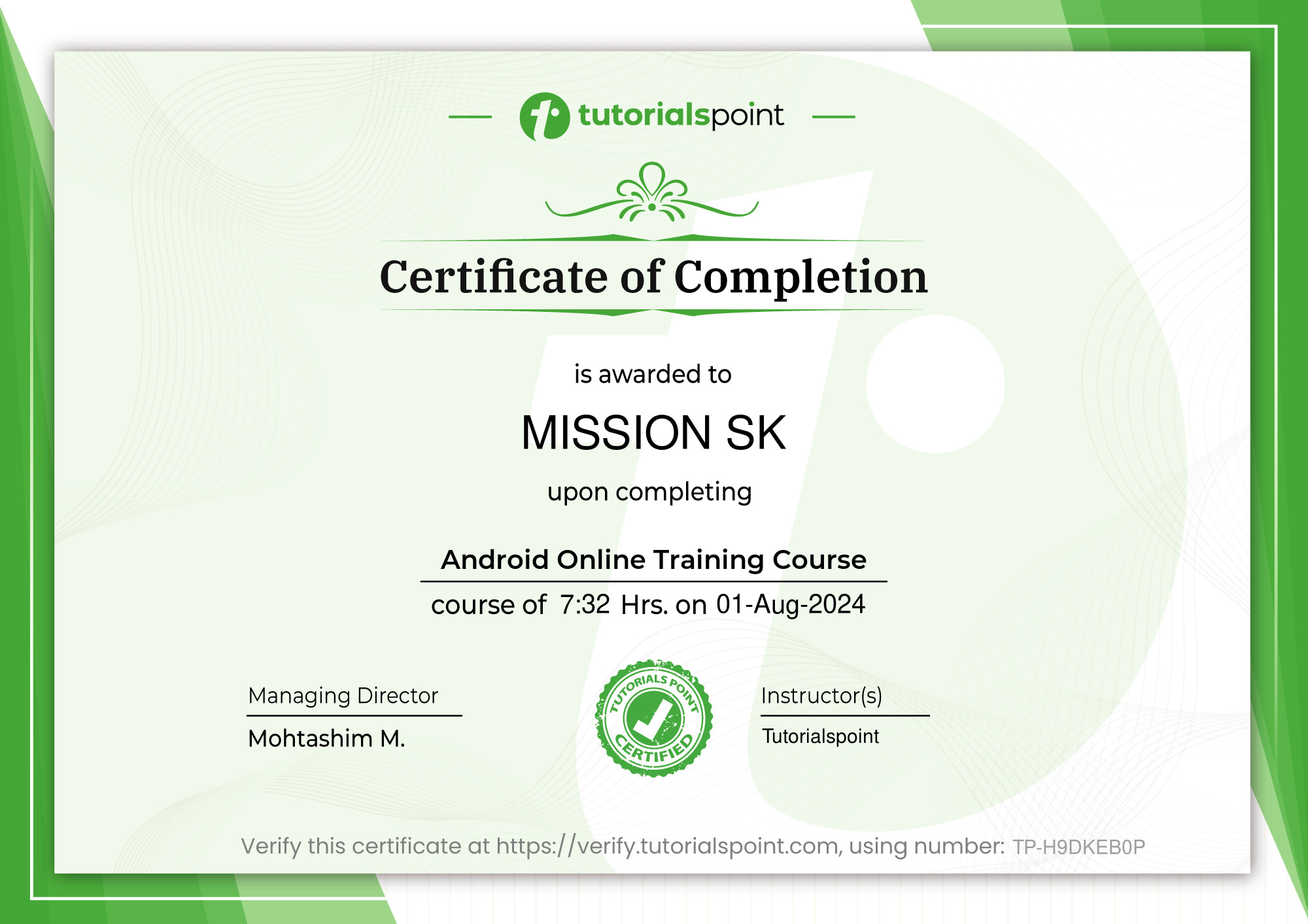 Android Online Training Course
