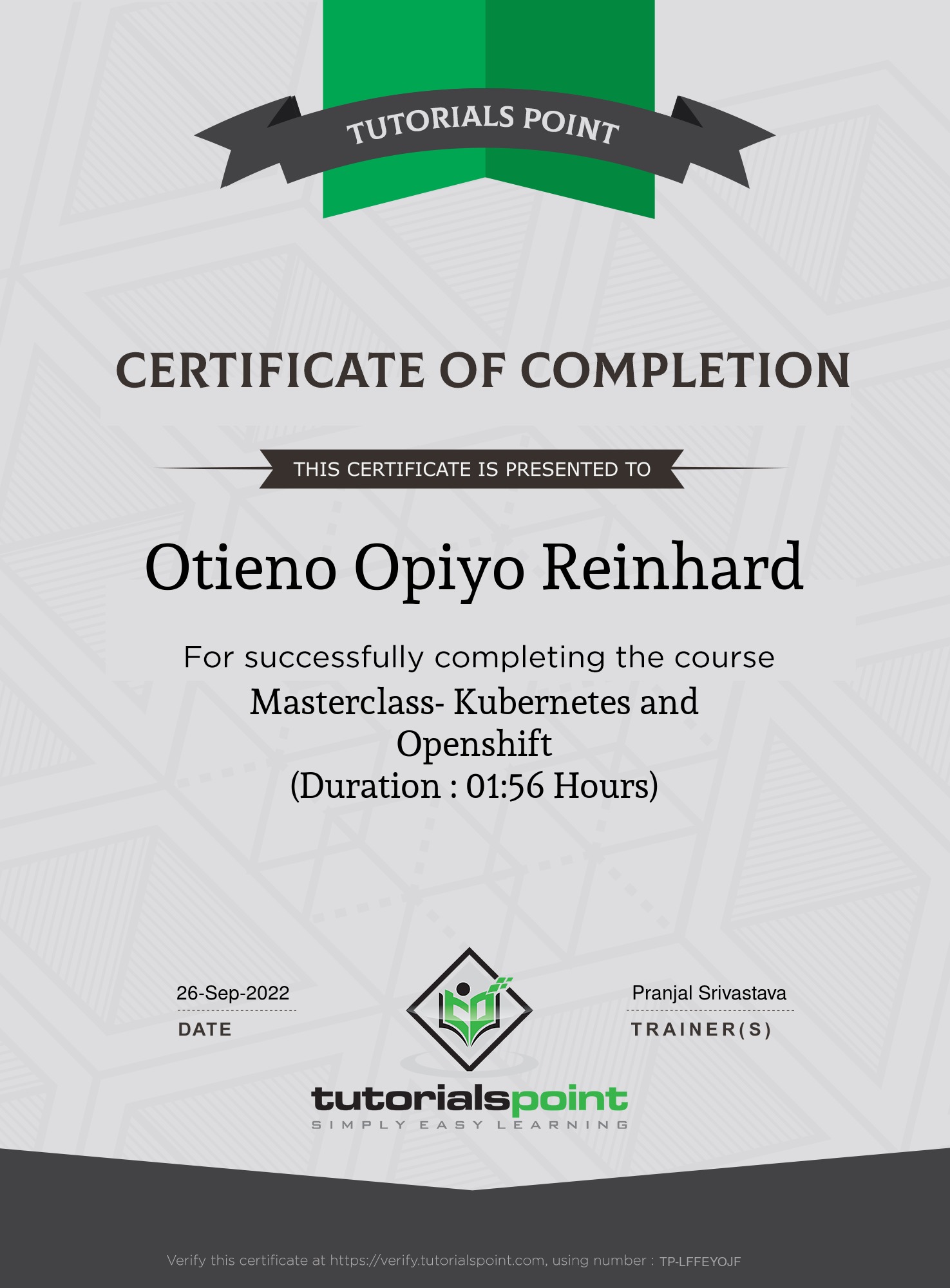 Kubernetes and Openshift Masterclass
