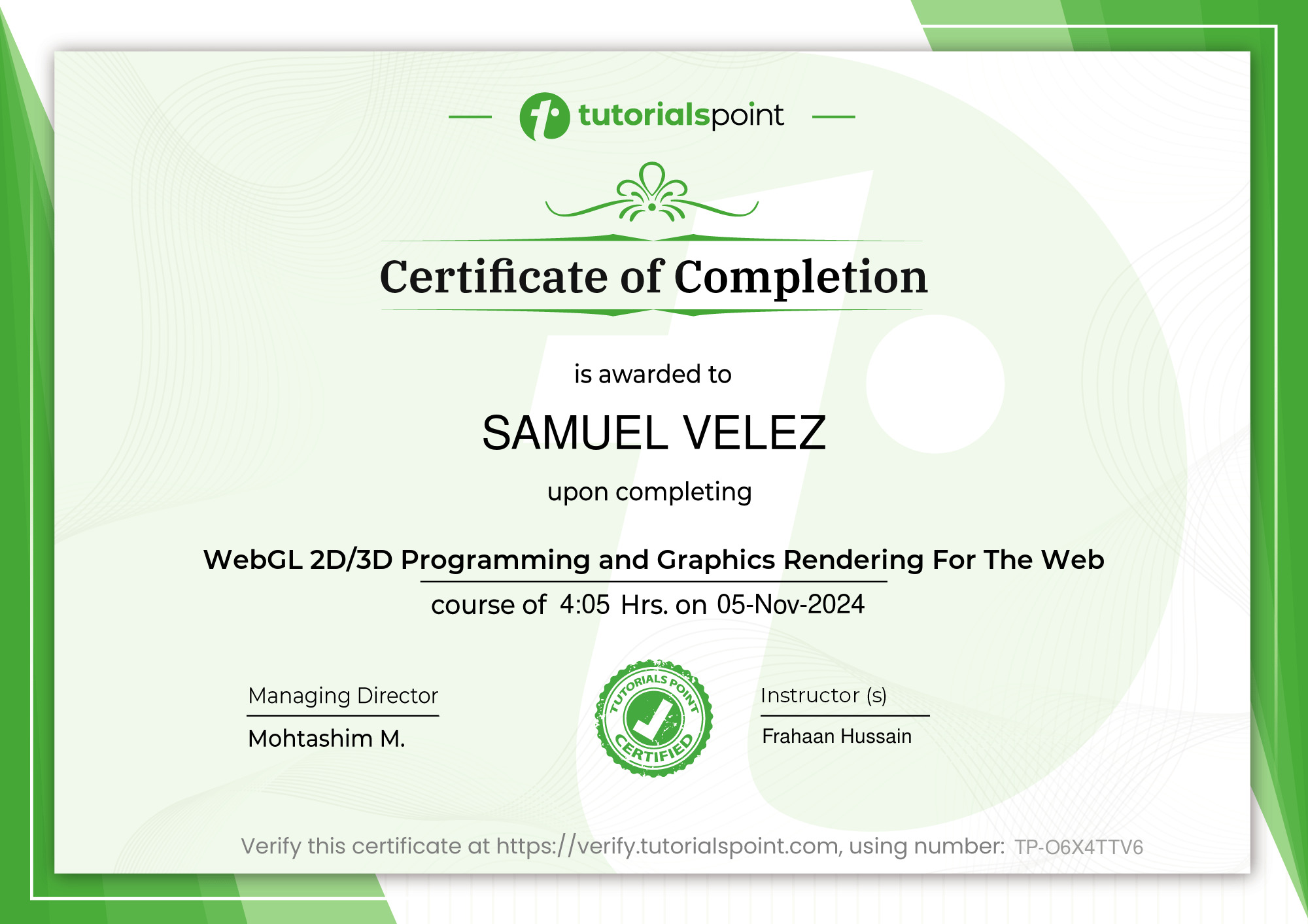 WebGL 2D/3D Programming and Graphics Rendering For The Web