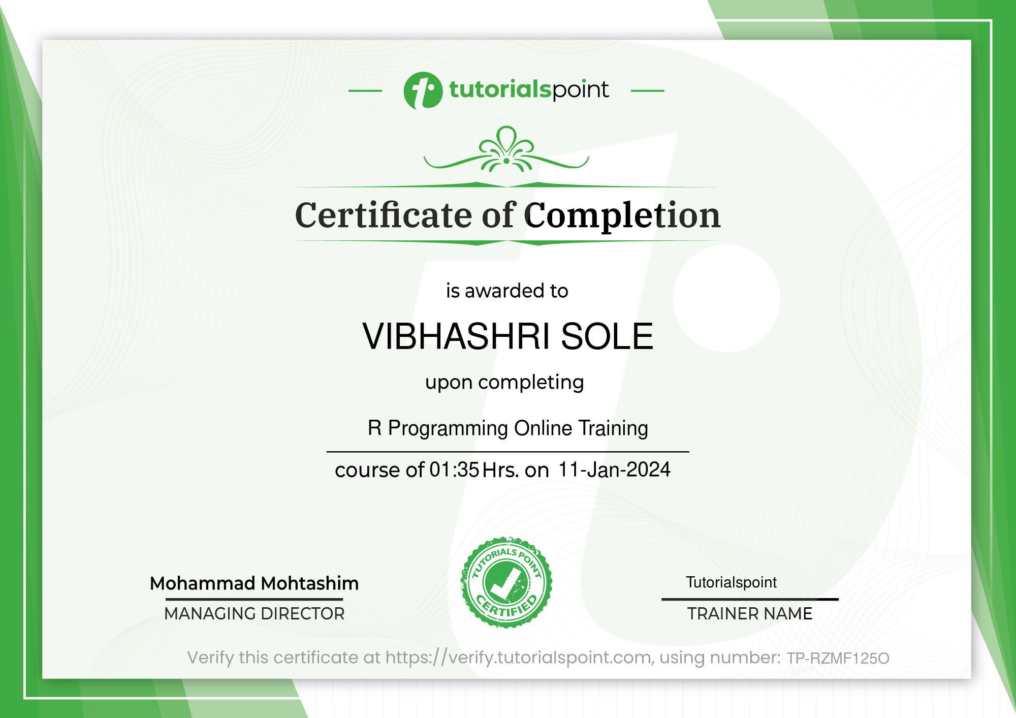 Vibhashri Sole - Sunfire Technologies Pvt. Ltd. | LinkedIn
