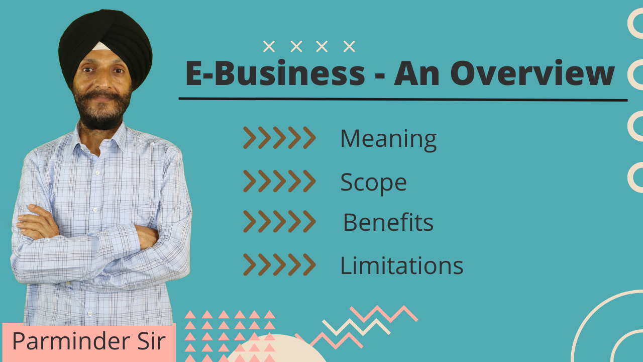 E-Business - An Overview E-Business - An Overview
