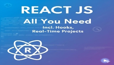 React JS - All You Need( incl Hooks, Real Time projects)