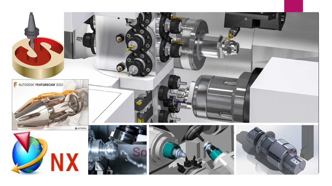Solidcam Autodesk Featurecam - Siemens NX CAM & Post Builder Solidcam Autodesk Featurecam - Siemens NX CAM & Post Builder