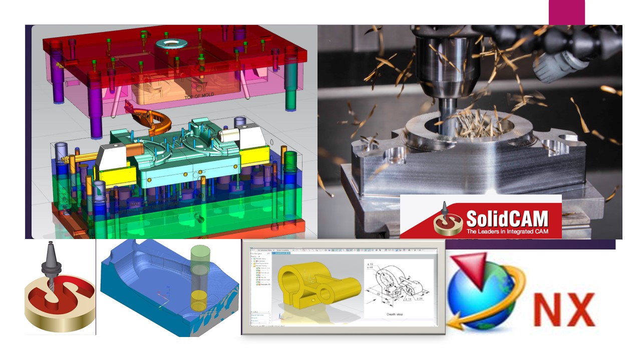 Solidcam + Siemens NX Mold Basics & NX CAD (4 in 1) Solidcam + Siemens NX Mold Basics & NX CAD (4 in 1)