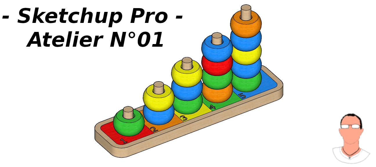 Sketchup Pro - Apprenons ensemble - Atelier N° 1 Sketchup Pro - Apprenons ensemble - Atelier N° 1