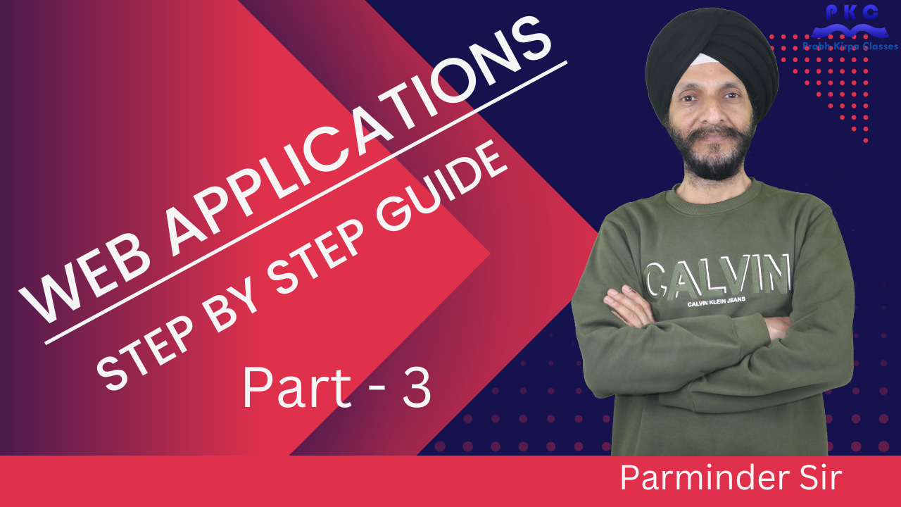 Web Applications Part-3