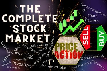 Complete Stock Market Course from Begier to Expert Level. Technical Analysis Course (50 hours)