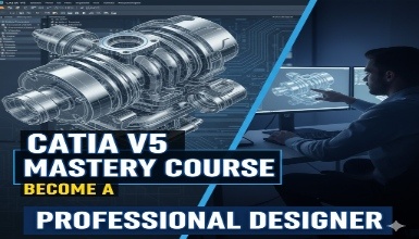 CATIA V5 Mastery Course - Become CATIA Professional Designer