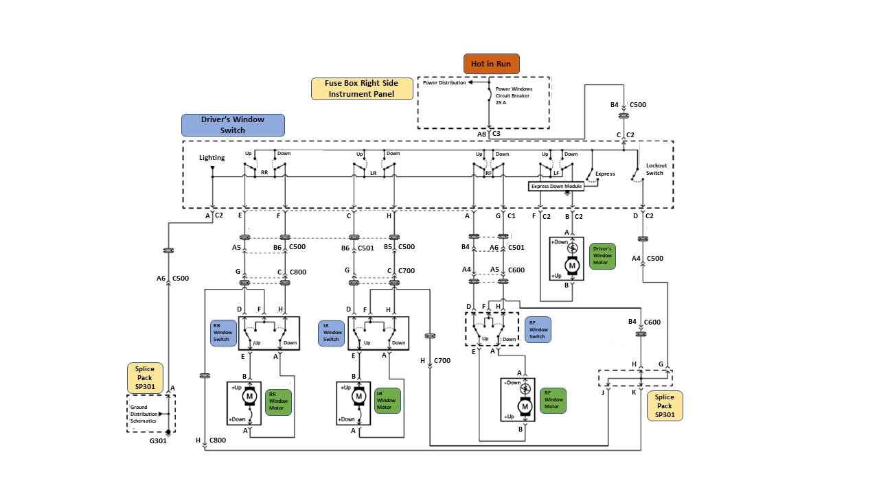 DIY - Automotive Power Window Systems Schematic Diagnosis DIY - Automotive Power Window Systems Schematic Diagnosis
