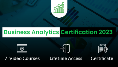 Business Analytics Certification Business Analytics Certification