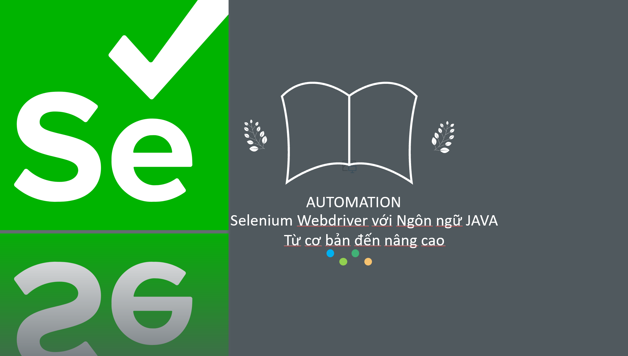 Selenium Webdriver 3.xx với ngôn ngữ JAVA Selenium Webdriver 3.xx với ngôn ngữ JAVA