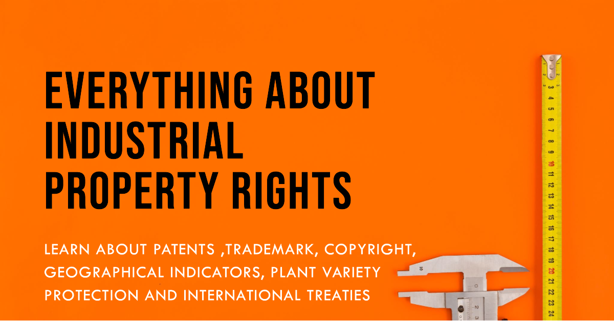 Industrial Property Rights Course Industrial Property Rights Course
