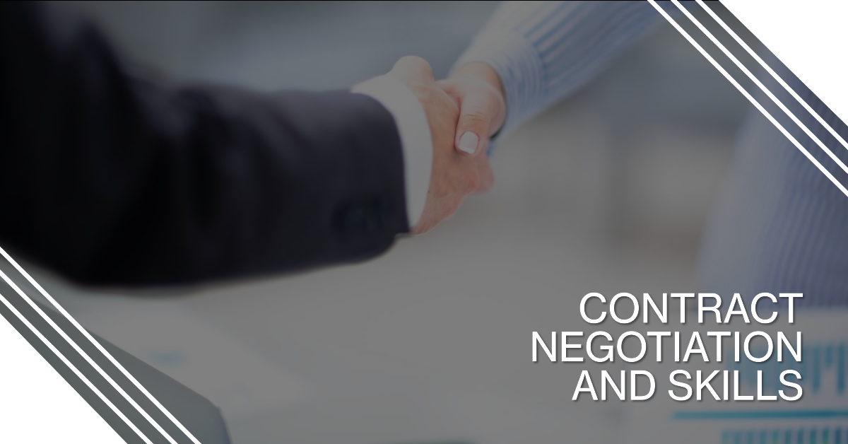 Contract Negotiation Training Contract Negotiation Training