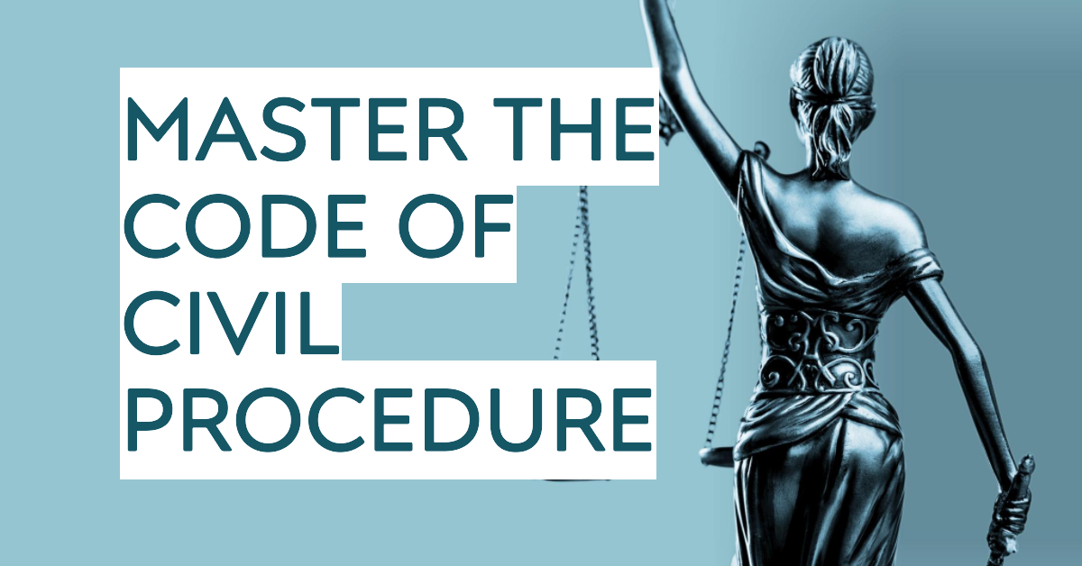Code of Civil Procedure- Part 1 Code of Civil Procedure- Part 1