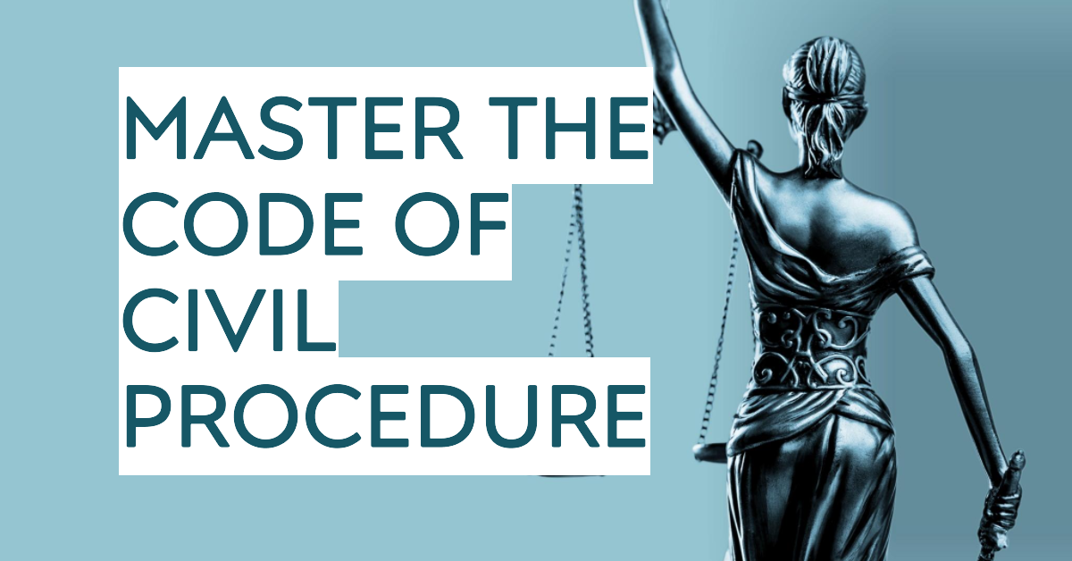 Code of Civil Procedure- Part 1