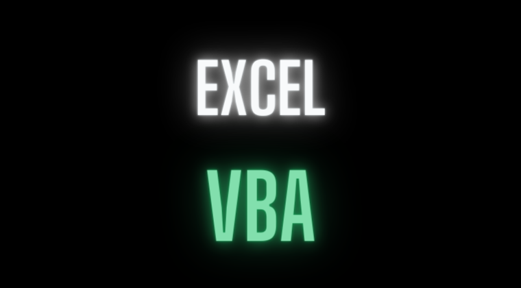 Excel (Visual Basic for Application) Course Excel (Visual Basic for Application) Course