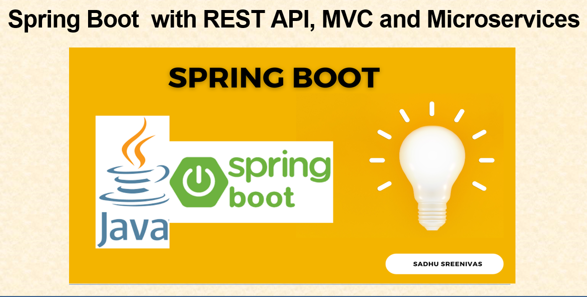 Spring Boot with REST API, MVC & Microservices Spring Boot with REST API, MVC & Microservices