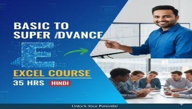 Basic To Super Advance Excel Course 35 hrs– Hindi
