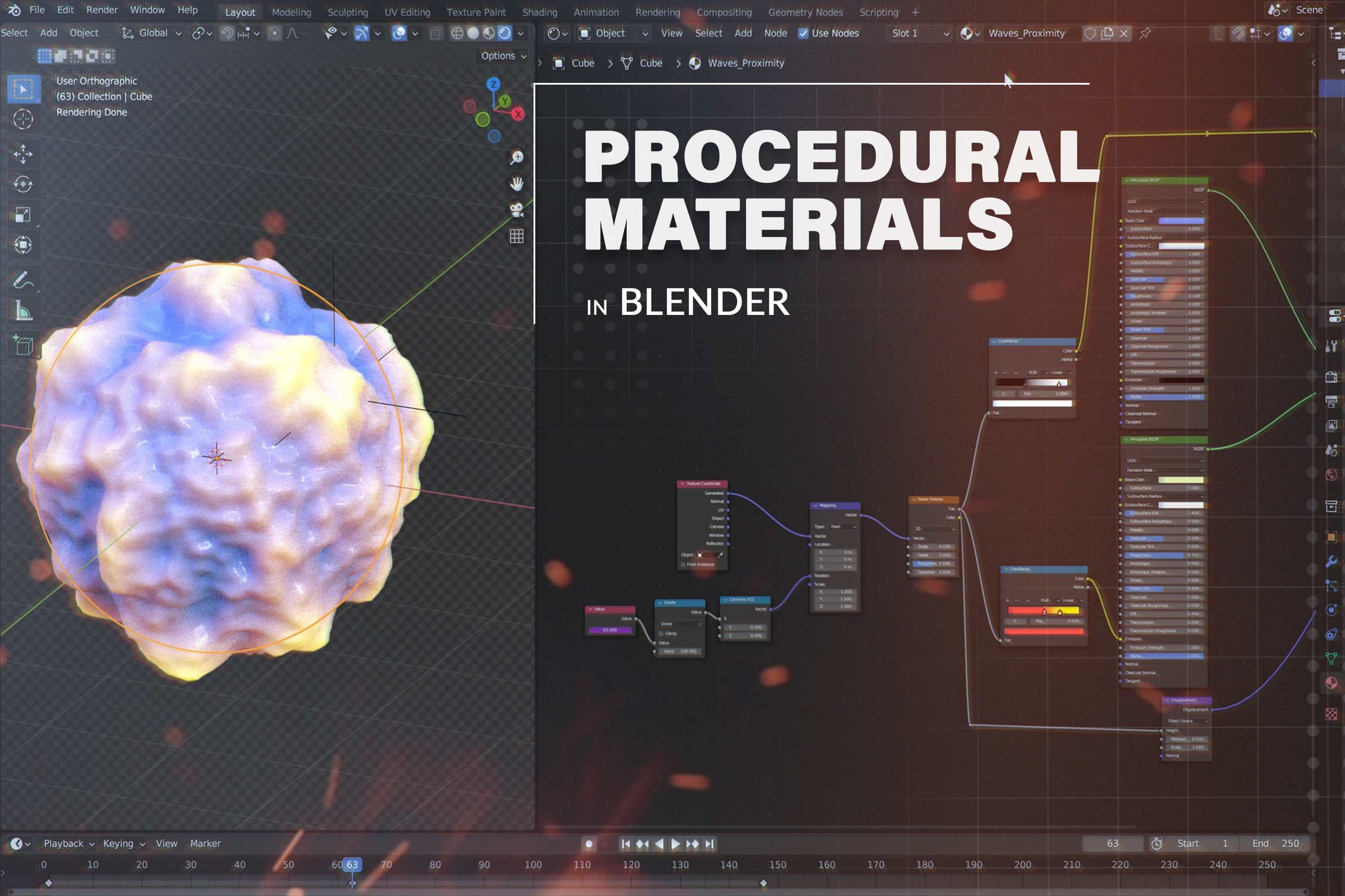 Procedural Materials In Blender Course Procedural Materials In Blender Course