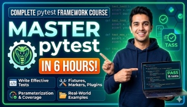 Master pytest in 6 Hours - Complete pytest framework Course