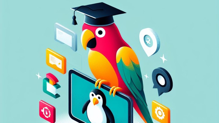 Parrot OS Linux Free Course  by TechLatest Parrot OS Linux Free Course  by TechLatest