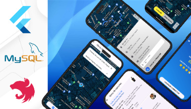 Crea una APP clone de InDriver UBER con Flutter NestJS MySQL