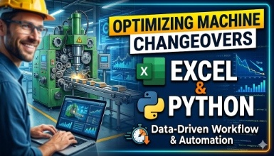 Optimizing machine changeovers in Excel and Python