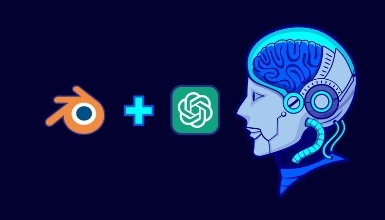 Blender with ChatGPT Generated Python Scripts