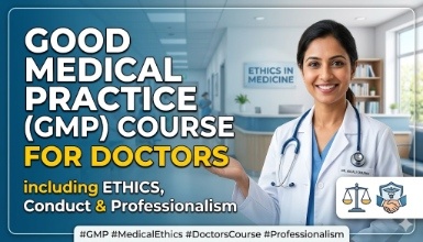 Good Medical Practice (GMP) Course for Doctors including Ethics