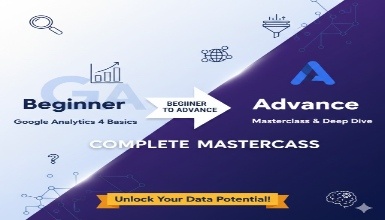 Beginner to Advance Complete Google Analytics 4 Masterclass