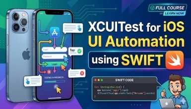XCUITest for iOS UI Automation using Swift in Telugu