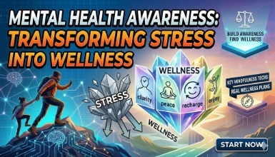 Mental Health Awareness: Transforming Stress into Wellness.