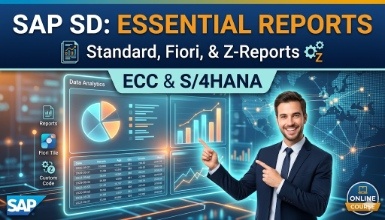 SAP SD-Essential Reports-Fiori/Standard/Z in ECC&S4HANA