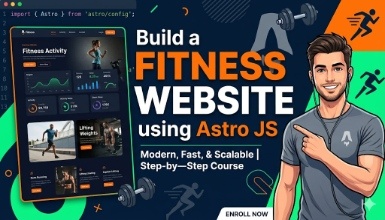 Create a Fitness website using Astro JS