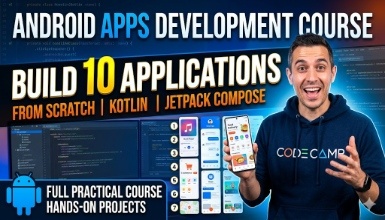Android Apps Development Course in Hindi- Build 10 Applications