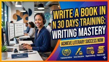 Write A Book In 30 Days Trainin: Writing Mastery