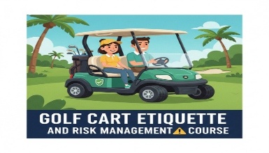 Golf Cart Etiquette and Risk Management Course