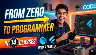 From Zero to Programmer in 14 classes - Dart and Flutter