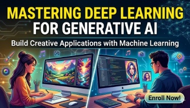Mastering Deep Learning for Generative AI Build Creative Applications with Machine Learning