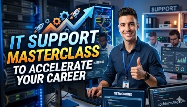 IT Support masterclass to accelerate your career