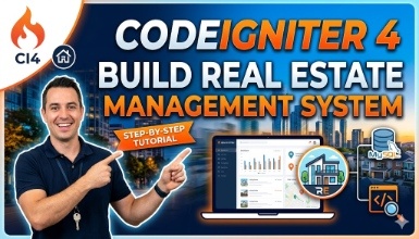 CodeIgniter 4: Build Real Estate Management System