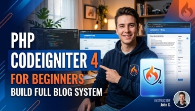 PHP CodeIgniter 4 for Beginners: Build Full Blog System