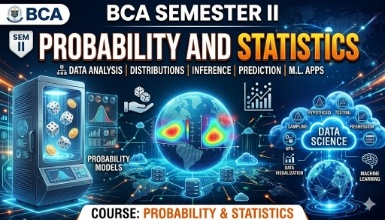 BCA Semester II - Probability and Statistics